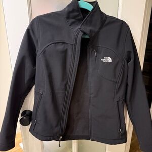 Womens North Face C771 Apex Bionic Black Softshell Windwall Jacket! Size S